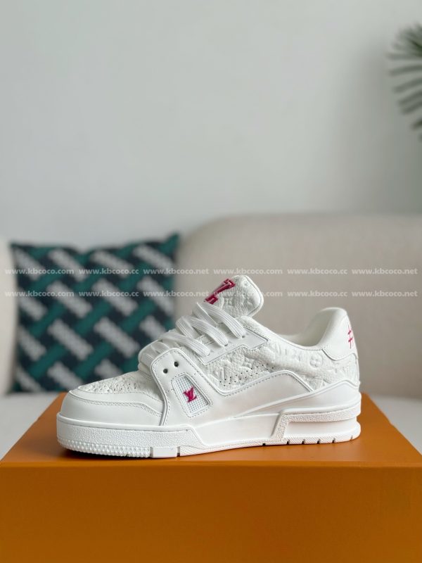 「#5367」LOUIS VUITTON TRAINER SNEAKERS - Image 4