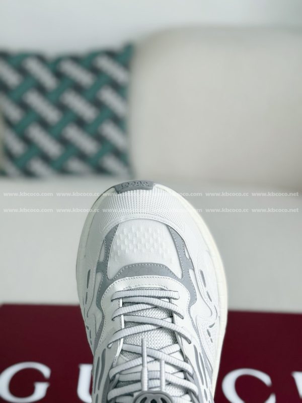 ¡¸#5393¡¹Gucci Mesh Leather Casual Sneakers - Image 9