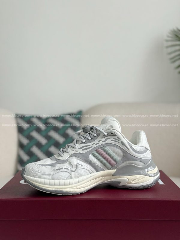 ¡¸#5393¡¹Gucci Mesh Leather Casual Sneakers - Image 4