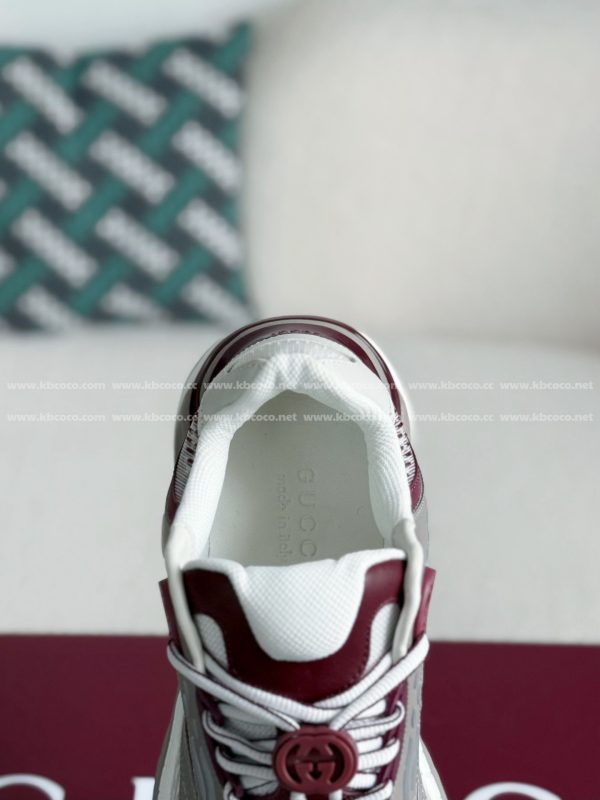¡¸#5394¡¹Gucci Mesh Leather Casual Sneakers - Image 9