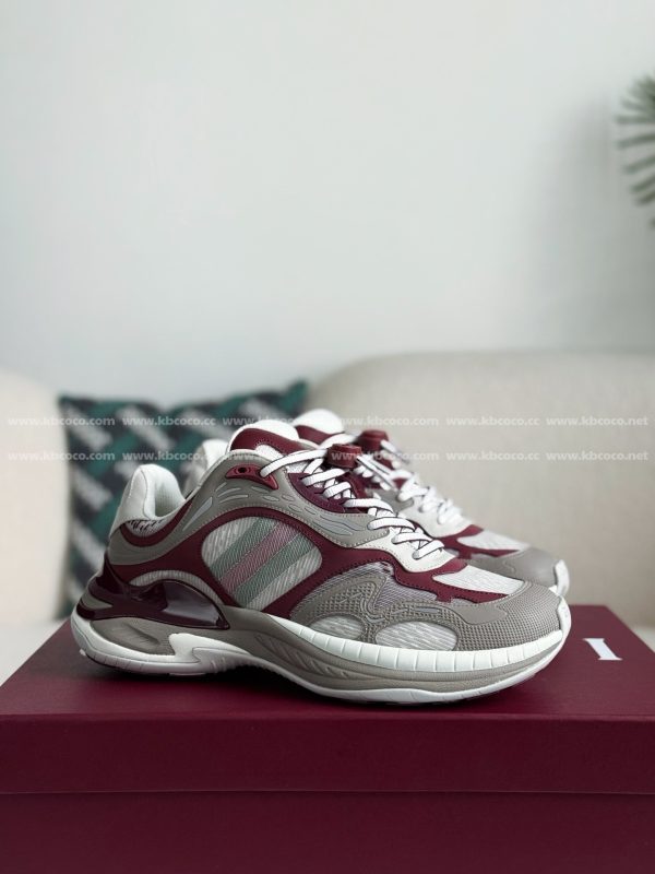 ¡¸#5394¡¹Gucci Mesh Leather Casual Sneakers