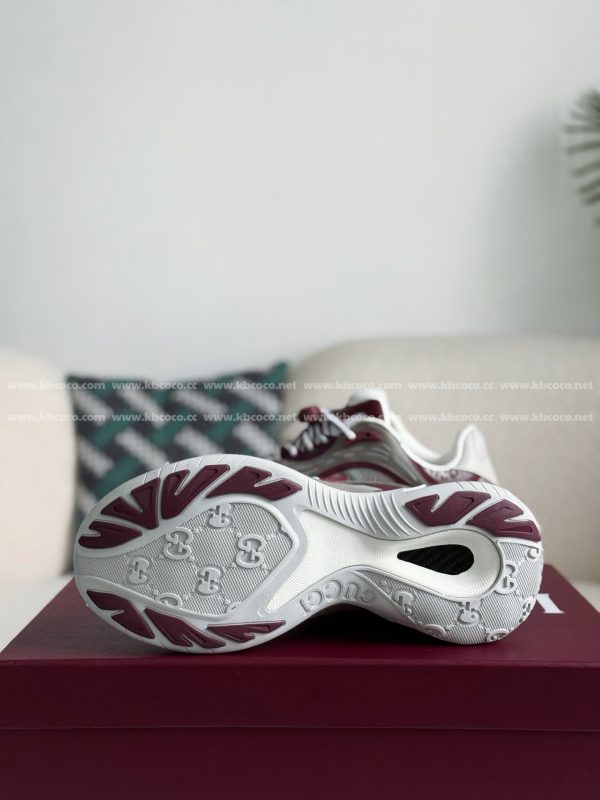 ¡¸#5394¡¹Gucci Mesh Leather Casual Sneakers - Image 5