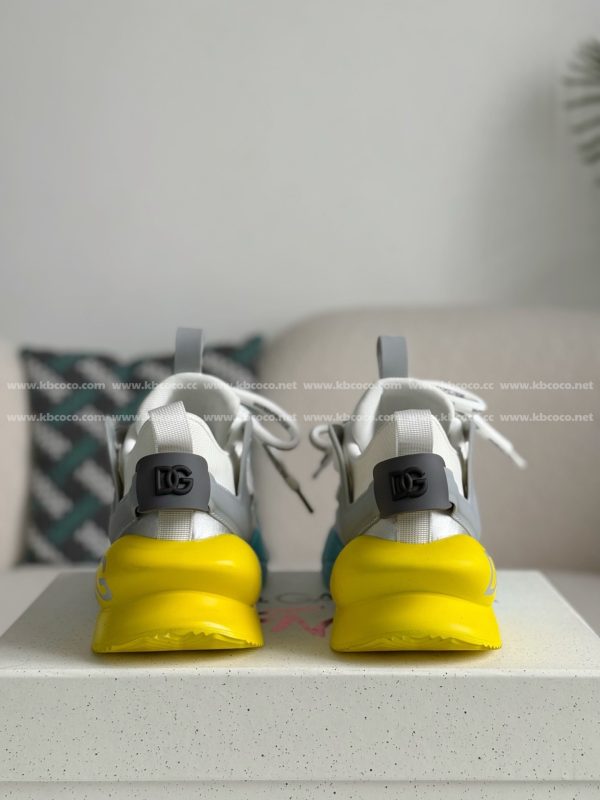 ¡¸#5395¡¹Dolce&Gabbana Mesh Leather Sports Casual Shoes - Image 3