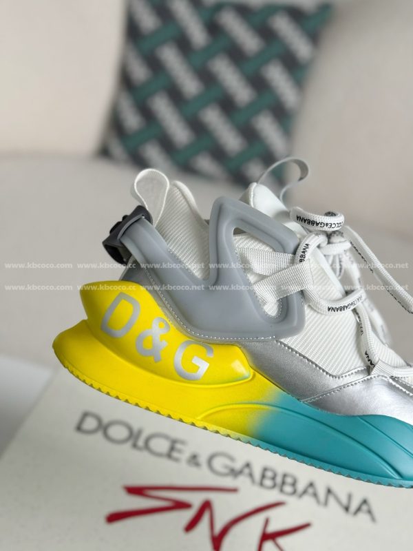 ¡¸#5395¡¹Dolce&Gabbana Mesh Leather Sports Casual Shoes - Image 7