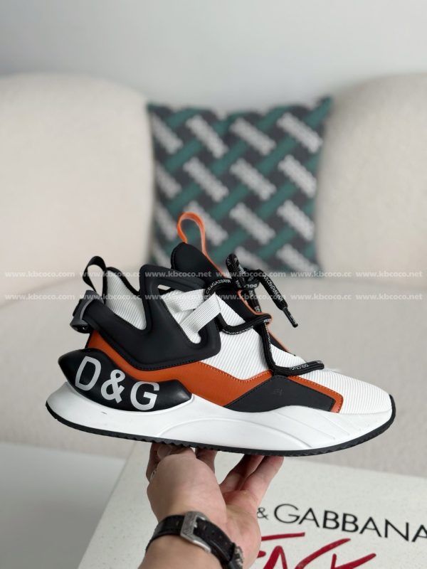 ¡¸#5396¡¹Dolce&Gabbana Mesh Leather Sports Casual Shoes - Image 6