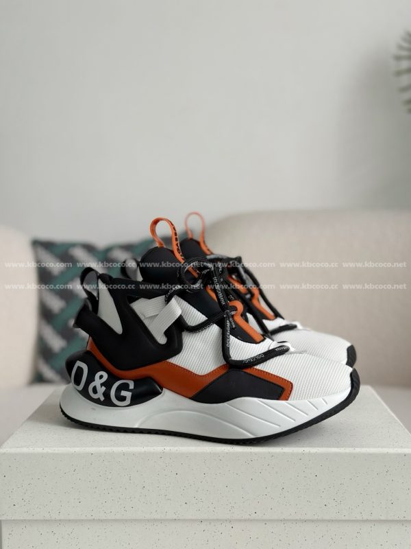¡¸#5396¡¹Dolce&Gabbana Mesh Leather Sports Casual Shoes