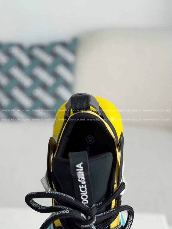 ¡¸#5398¡¹Dolce&Gabbana Mesh Leather Sports Casual Shoes - Image 8