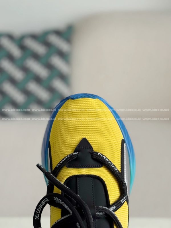 ¡¸#5398¡¹Dolce&Gabbana Mesh Leather Sports Casual Shoes - Image 9