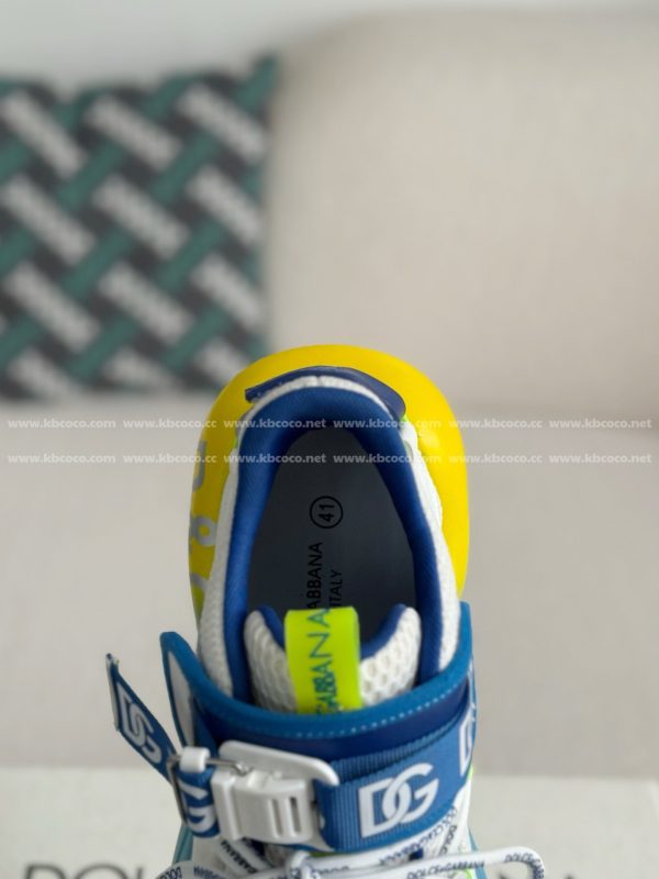 ¡¸#5397¡¹Dolce&Gabbana Mesh Leather Sports Casual Shoes - Image 8