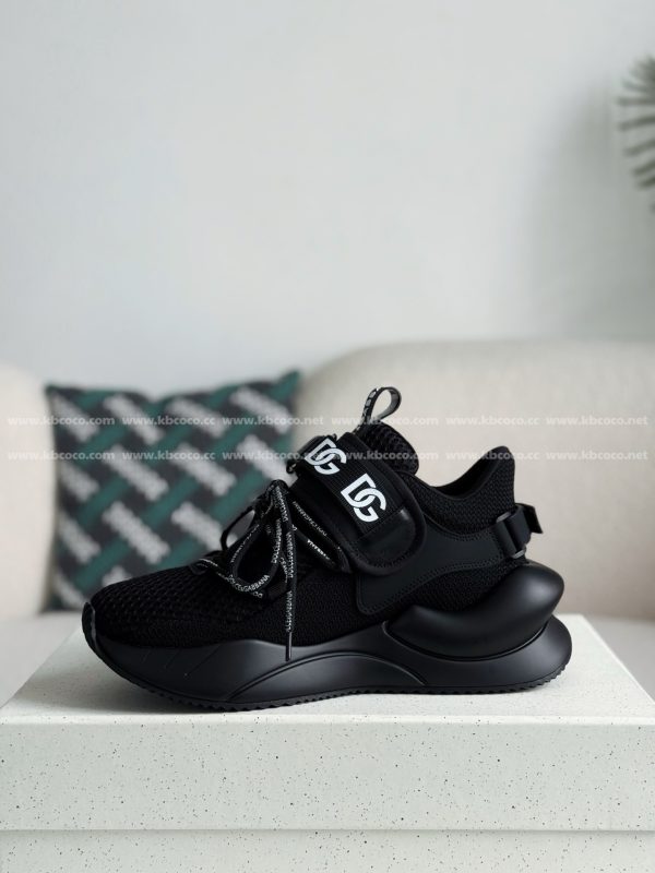 ¡¸#5399¡¹Dolce&Gabbana Mesh Leather Sports Casual Shoes - Image 4