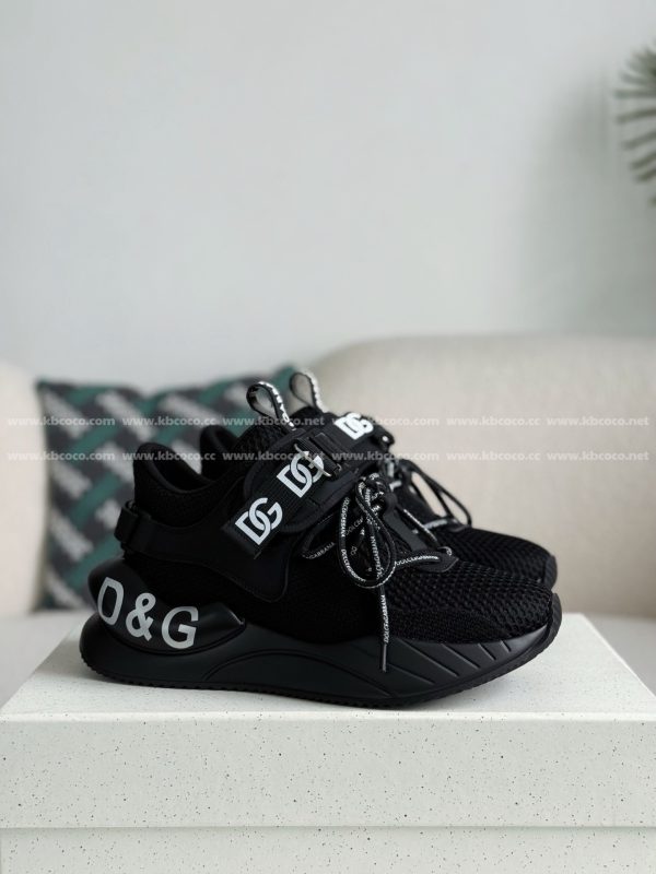 ¡¸#5399¡¹Dolce&Gabbana Mesh Leather Sports Casual Shoes