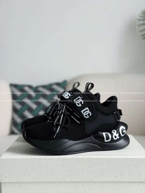 ¡¸#5399¡¹Dolce&Gabbana Mesh Leather Sports Casual Shoes - Image 2