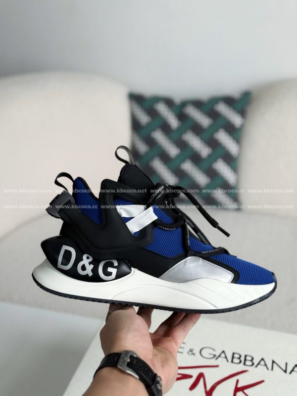 ¡¸#5400¡¹Dolce&Gabbana Mesh Leather Sports Casual Shoes - Image 6