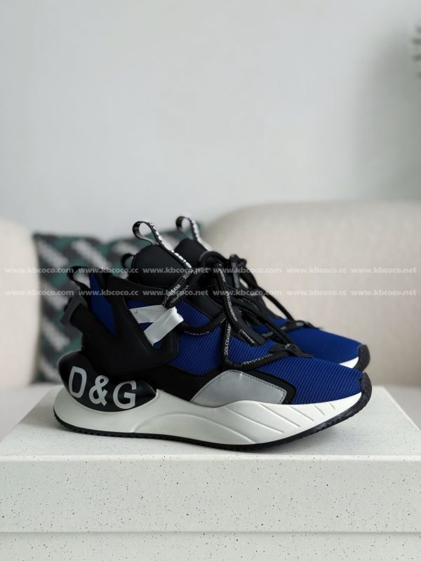 ¡¸#5400¡¹Dolce&Gabbana Mesh Leather Sports Casual Shoes