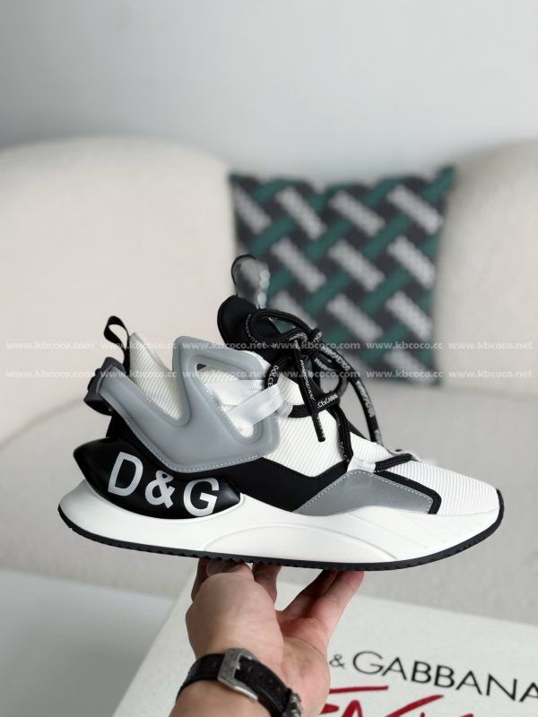 ¡¸#5402¡¹Dolce&Gabbana Mesh Leather Sports Casual Shoes - Image 6