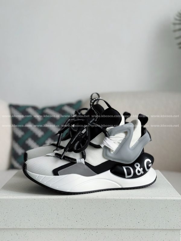 ¡¸#5402¡¹Dolce&Gabbana Mesh Leather Sports Casual Shoes - Image 2