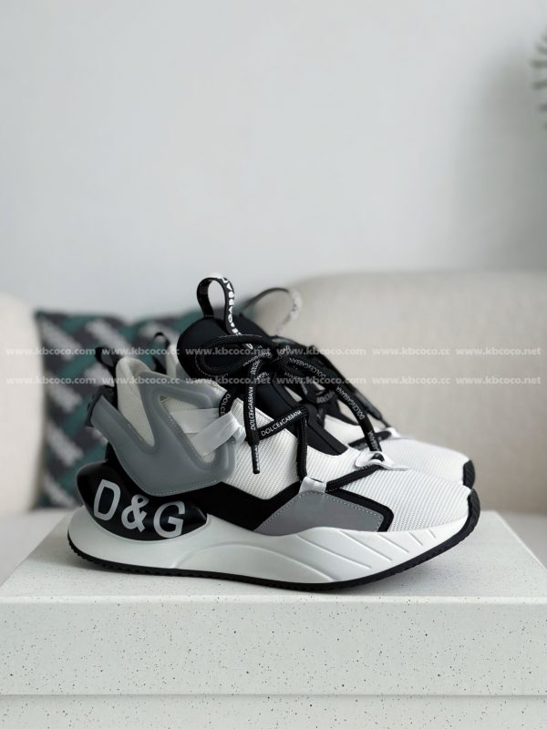¡¸#5402¡¹Dolce&Gabbana Mesh Leather Sports Casual Shoes