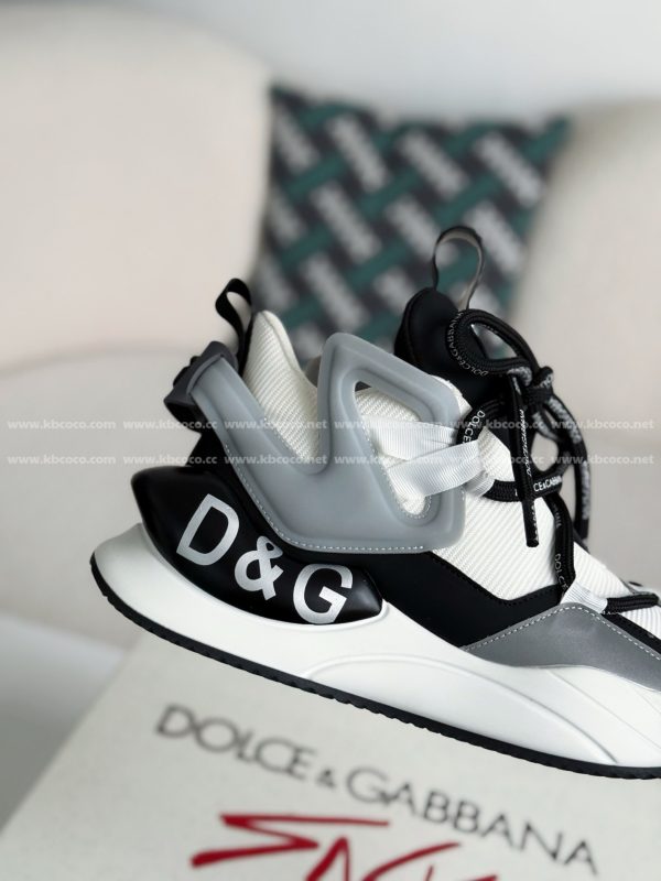¡¸#5402¡¹Dolce&Gabbana Mesh Leather Sports Casual Shoes - Image 7