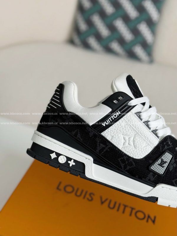 「#312」LOUIS VUITTON TRAINER SNEAKERS - Image 7