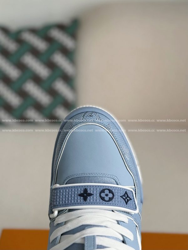 「#5424」LOUIS VUITTON TRAINER SNEAKERS - Image 8