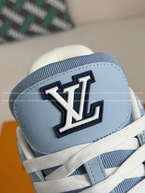 「#5424」LOUIS VUITTON TRAINER SNEAKERS - Image 10