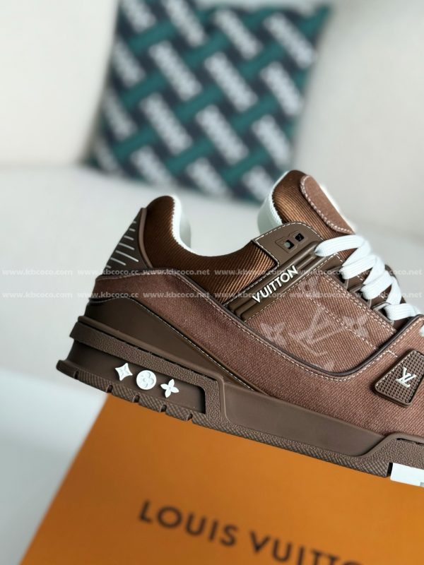 「#5439」LOUIS VUITTON TRAINER SNEAKERS - Image 7