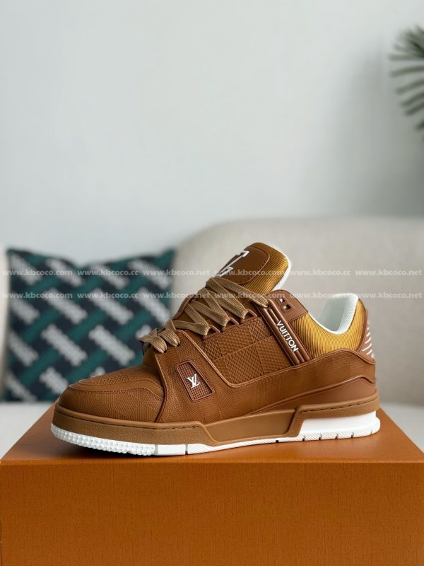 「#5440」LOUIS VUITTON TRAINER SNEAKERS - Image 4