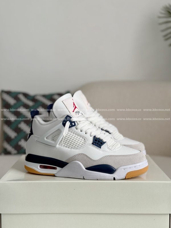 ¡¸#5448¡¹Jordan Air Jordan 4 retro wear-resistant non-slip mid-top