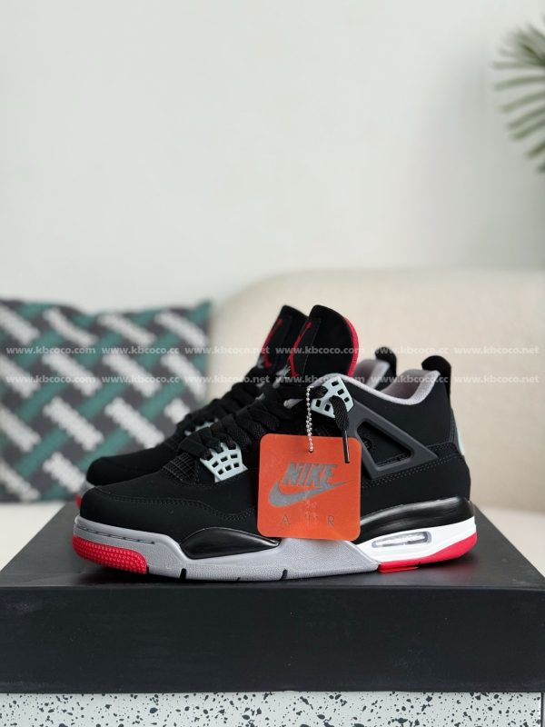 ¡¸#1067¡¹Jordan 4 AJ4 Sneakers Retro Oreo - Image 2