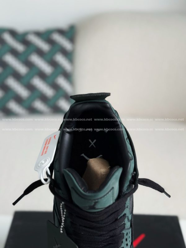 ¡¸#3573¡¹Jordan Air Jordan 4 retro kaws suede lightweight wear-resistant non-slip mid-top - Image 9