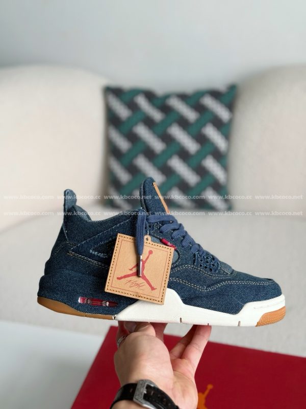 ¡¸#5450¡¹Jordan Air Jordan 4 retro wear-resistant non-slip mid-top - Image 6