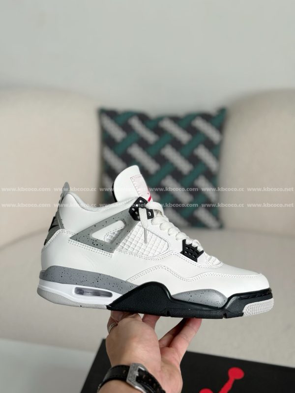 ¡¸#1066¡¹Jordan 4 AJ4 Sneakers Retro Oreo - Image 6
