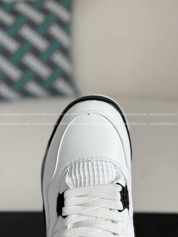 ¡¸#1066¡¹Jordan 4 AJ4 Sneakers Retro Oreo - Image 9