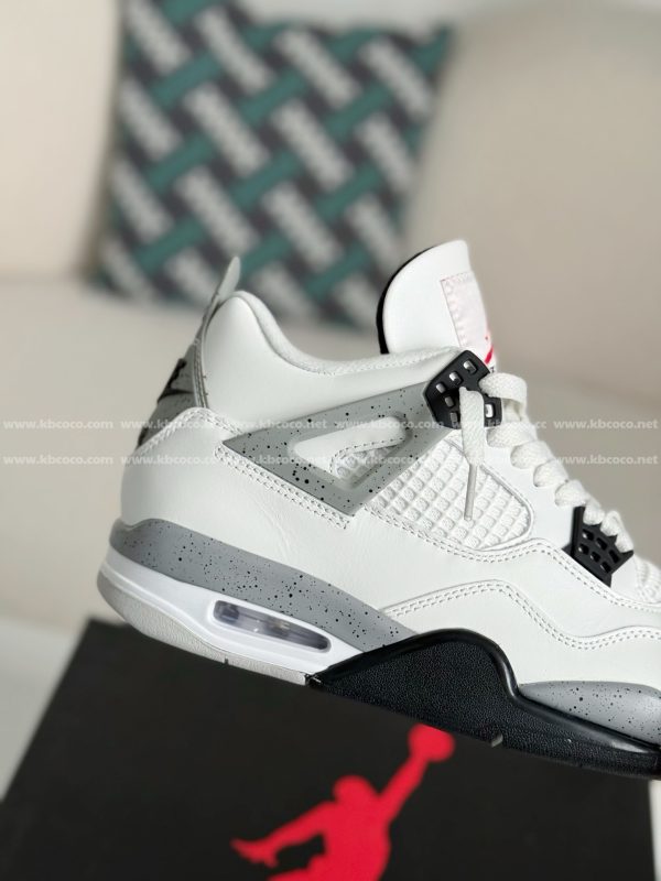 ¡¸#1066¡¹Jordan 4 AJ4 Sneakers Retro Oreo - Image 7