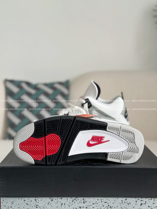 ¡¸#1066¡¹Jordan 4 AJ4 Sneakers Retro Oreo - Image 5