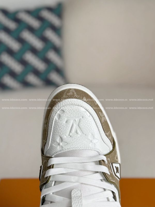 「#5443」LOUIS VUITTON TRAINER SNEAKERS - Image 9