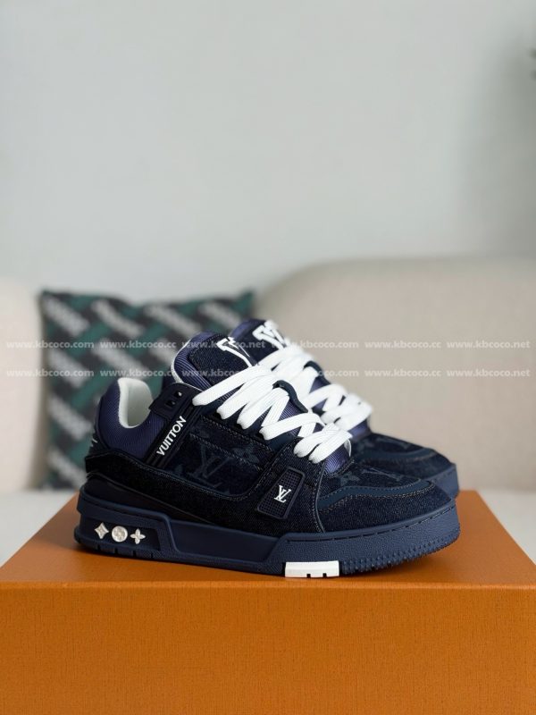「#5444」LOUIS VUITTON TRAINER SNEAKERS