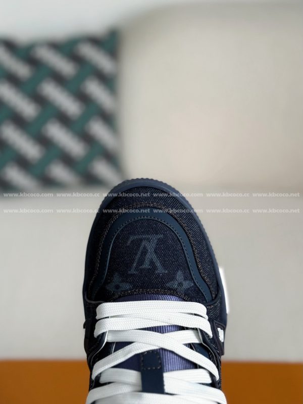 「#5444」LOUIS VUITTON TRAINER SNEAKERS - Image 9