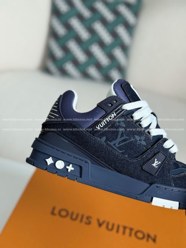 「#5444」LOUIS VUITTON TRAINER SNEAKERS - Image 7