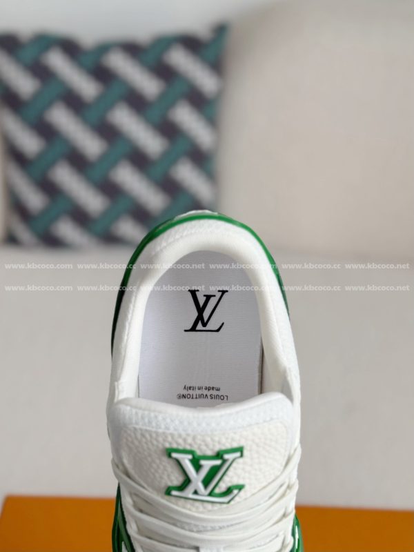 「#5452」LOUIS VUITTON TRAINER SNEAKERS - Image 8