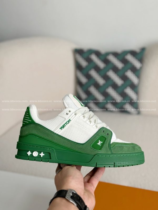 「#5452」LOUIS VUITTON TRAINER SNEAKERS - Image 6