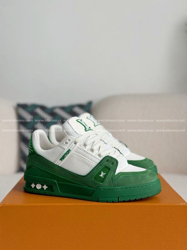 「#5452」LOUIS VUITTON TRAINER SNEAKERS