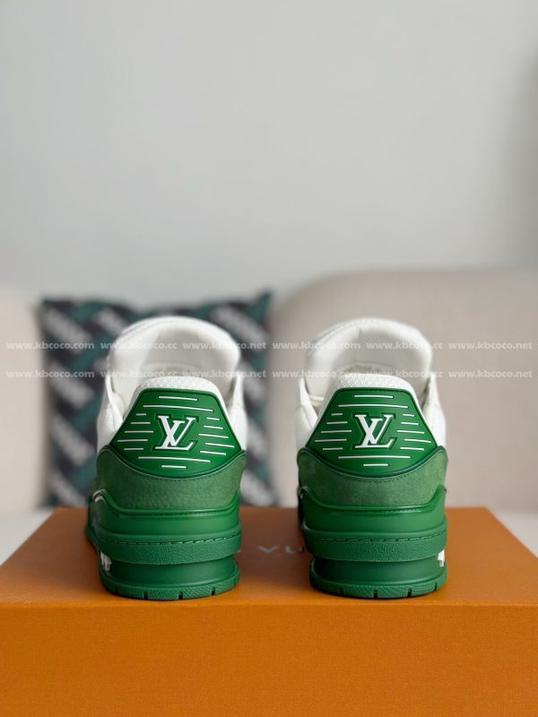 「#5452」LOUIS VUITTON TRAINER SNEAKERS - Image 3