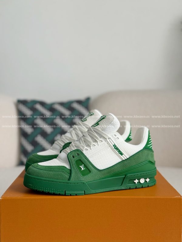 「#5452」LOUIS VUITTON TRAINER SNEAKERS - Image 2