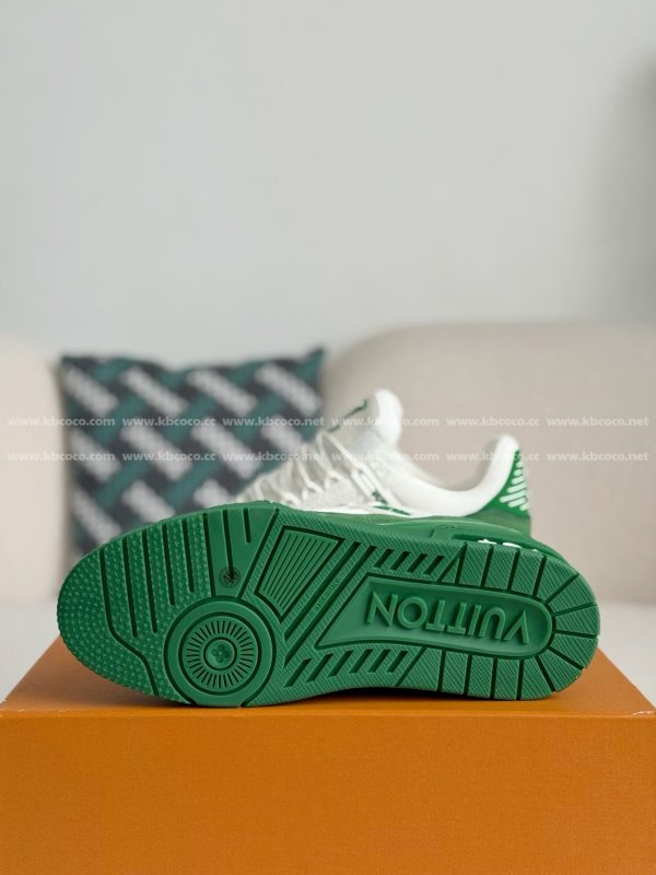 「#5452」LOUIS VUITTON TRAINER SNEAKERS - Image 5