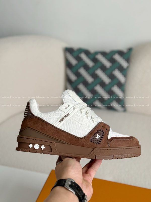 「#5453」LOUIS VUITTON TRAINER SNEAKERS - Image 6