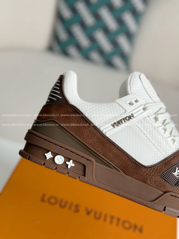「#5453」LOUIS VUITTON TRAINER SNEAKERS - Image 7
