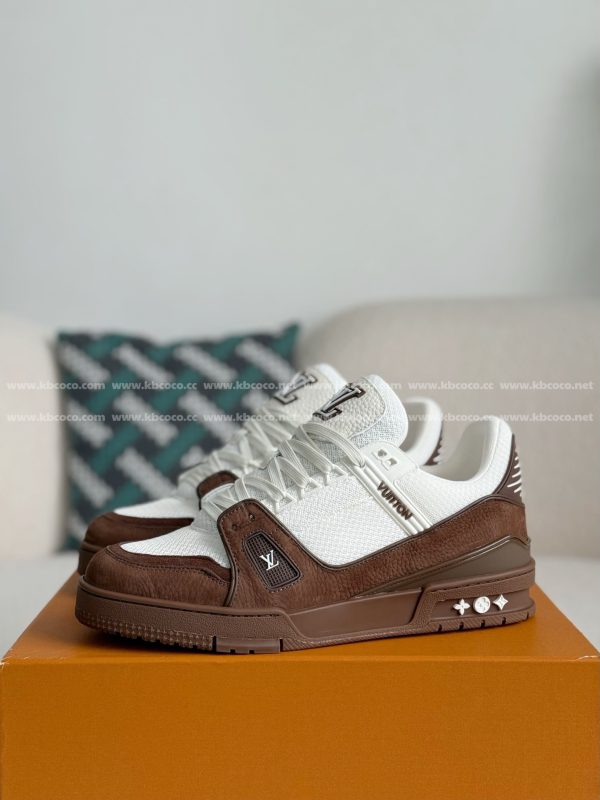 「#5453」LOUIS VUITTON TRAINER SNEAKERS - Image 2