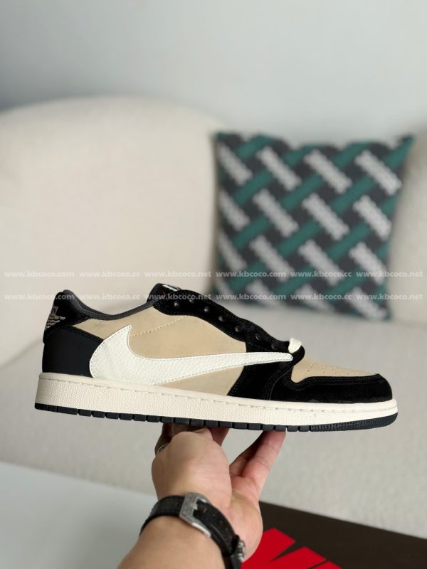 ¡¸#5454¡¹Travis Scott x Jordan Air Jordan 1 Low Golf 6.0 Sneakers - Image 6