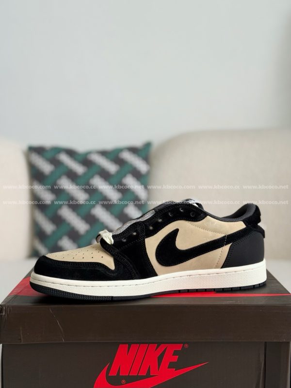 ¡¸#5454¡¹Travis Scott x Jordan Air Jordan 1 Low Golf 6.0 Sneakers - Image 4